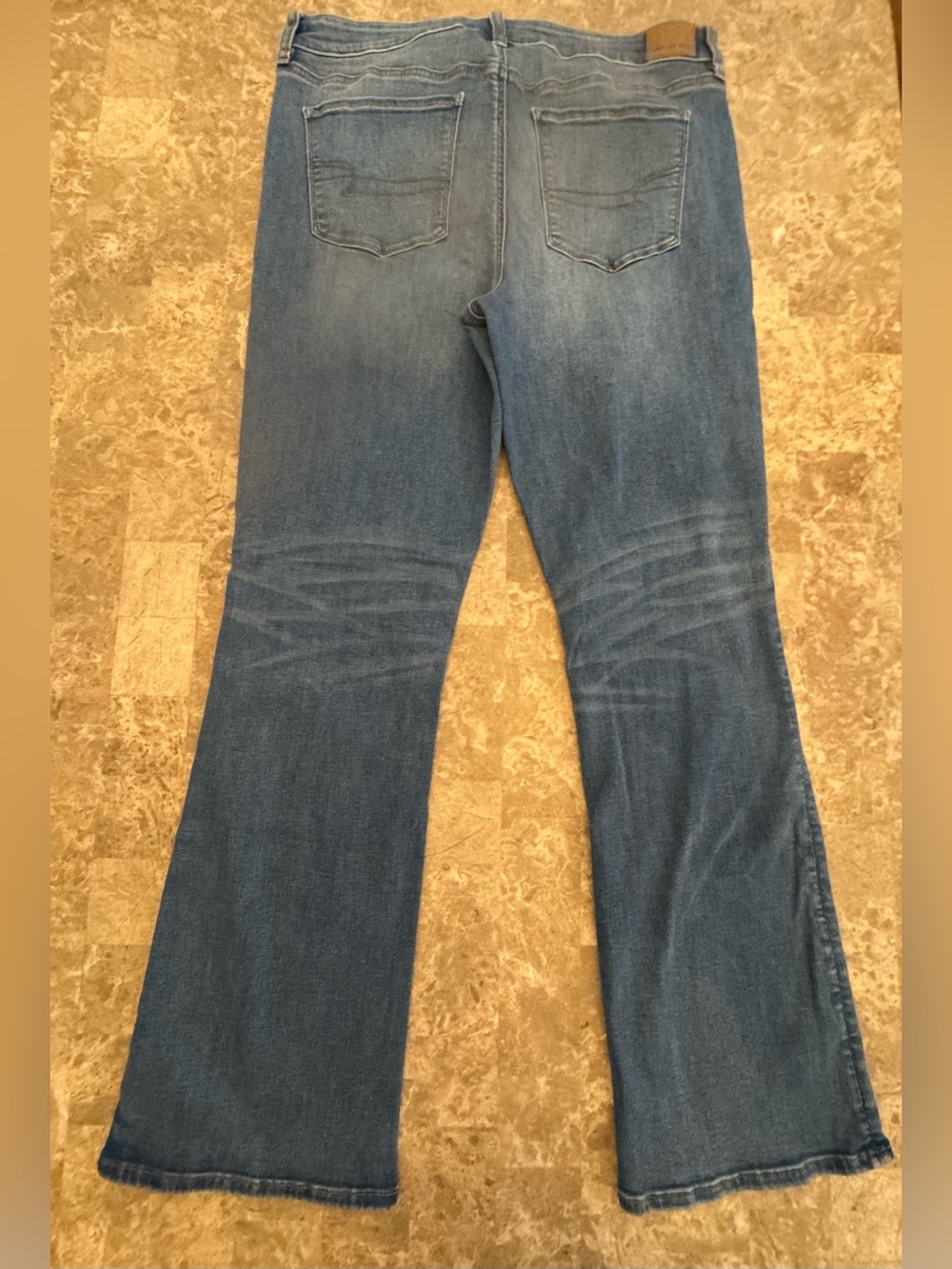 American Eagle Outfitters Hi-Rise Skinny Kick Jeans Size 18 Long - Picture 6 of 10